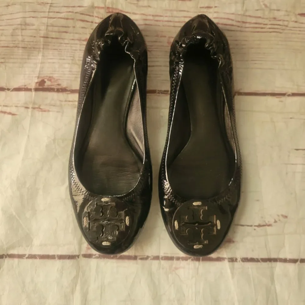 Tory Burch black patent